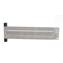 Escuadra en T de acero inoxidable para marcado 200mm/8in lápiz