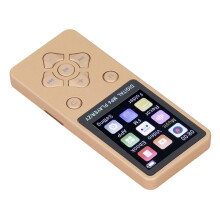Super Slim 1.8" Color Screen MP3 MP4 Player 64GB Bluetooth 5.0 Gold