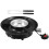 2Pièces Pot Fondue Fer Noir Polyvalent Pour Fromage 2