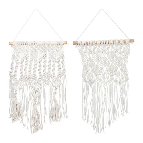 Set 2 tapeturi din macrame