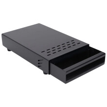 Carbon Steel Coffee Knock Box Drawer - Thickened Residue Powder Box for Home and Cafe Use, Easy to Clean A