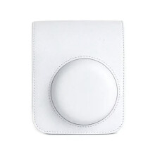 For Instax Mini12 Camera Case PU Leather Soft ProtectiveCase Trave Bag for Film Camera Bag with ShoulderStrap,B