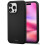 Capa de silicone líquido para iPhone 16 Pro Max - preta 1