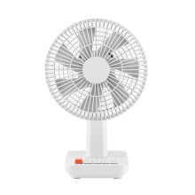 Ventilador Portátil Recarregável USB Ventilador Elétrico Retrô de Quatro Velocidades Ventilador Oscilante de Mesa Ventilador com Inclinação