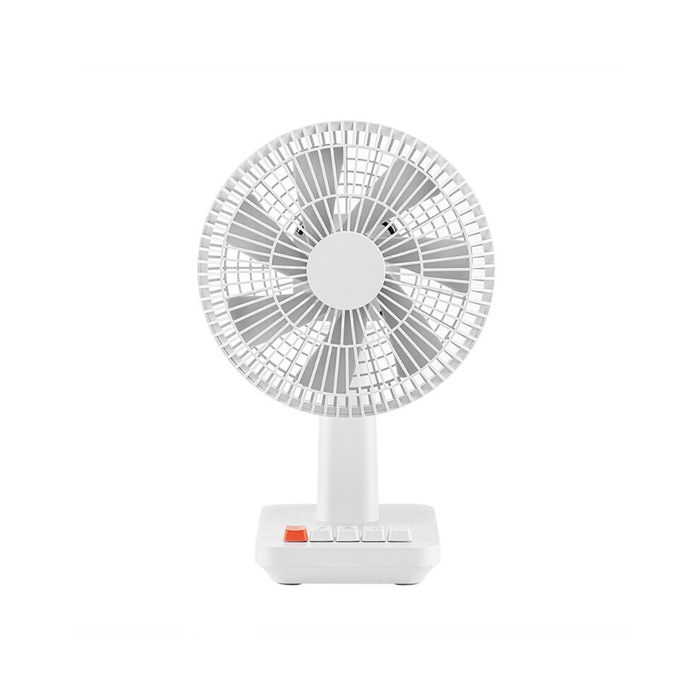 Usb Portable Rechargeable Fan Four-Speed Retro Electric Fan Desktop Oscillating Fan Adjustable Tilt Fan 6034006503405