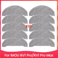 10PCS Mop Cloth Pads Set for IMOU RV1 Pro/RV1 Pro Max Spare Parts Household Cleaning Replacement Parts