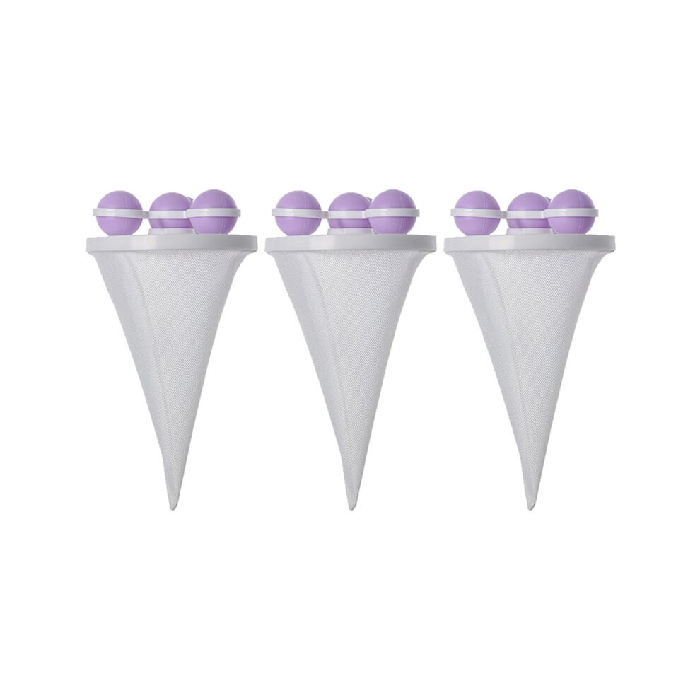 3PCS Reusable Hair Filter Cleaner for Laundry Mesh Lint Filter for Washing Machine Lint Catcher for Pet Household-B
