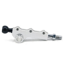 Leva del Cambio Regolabile Corta per Auto per WRX Impreza Legacy Outback Forester 2005-2011 Argento