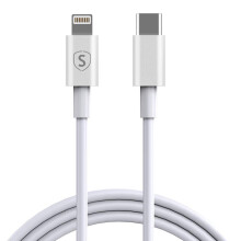 Cavo da USB-C a Lightning 2,4 A, 0,25 m - Bianco