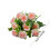 Rosa artificial de seda rosa (1 pieza) 3