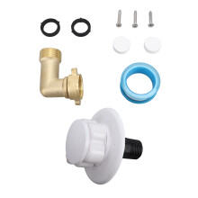 10PCS Brass RV Water Fill Inlet Kit with Hose Elbow, Check Valve, 90 Connector