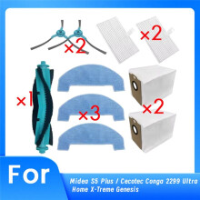 Pour les Accessoires D'Aspirateur pour Midea S5 / pour Cecotec Conga 2299 Ultra Home X-Treme