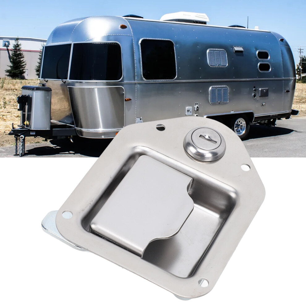 Heavy Duty Stainless Steel Truck Toolbox Lock With 2 Keys For Utv Rv Atv 4301384630057