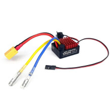 Regolatore di Velocità Elettronico Impermeabile 60A ESC WP-1060-RTR con Spazzole BEC 5V/2A per Auto RC 1/10, Camion, Motore 540 550 RC B