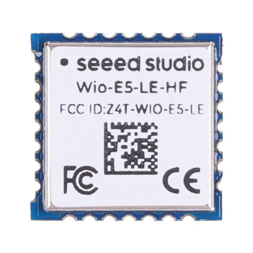 Módulo Sem Fio Wio-E5-LE STM32WLE5JC, ARM Cortex-M4 e SX126x Integrados, Compatível com LoRaWAN em EU868 e US915