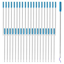 40pcs 11.6cm/4.57inch Pen Ink Refills, Replaceable Pens Refills,the Metal Ballpoint Pen Replacement Kit
