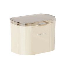 8L Kitchen Wastebasket with Lid Wall Mounted Trash Can Garbage Can Waste Bins Recycle Bin for Cabinet A