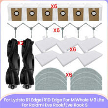 Filtre Hepa pour Balai et Serpillère Lydsto R1 /R1D , MiWhole M9 Lite, Eve Rook/Eve Rook S. Pièces Détachées
