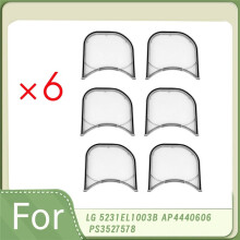 5231EL1003B Filtro de Fiapos para Secadora 5231EL1003B AP4440606 PS3527578 Peças para Secadora Elemento Filtrante Filtro 6 Peças