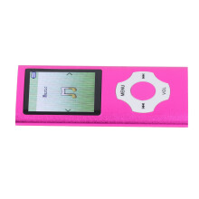 Lecteur MP3 MP4 ultra fin de 1,8" avec écran couleur, 16 Go, portable, HiFi, musique et vidéo
