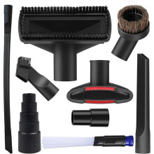 Staubsaugerdüsen-Set Staubsaugeraufsätze Nass-Trocken-Adapter 32-35mm Staubsaugerdüse Flexible Fugendüse
