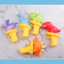 5 Stück Kleine Dinosaurier Wasser-Spielzeuge für Pool, Strand und Outdoor, ABS-Material