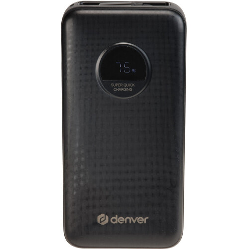 Denver PowerBank 20.000 mAh 65W PD Schwarz