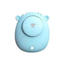 Lazy Cooling Fan Portable Hängande Halsfläkt USB Laddning 1200mAH Li-Ion Batteri Sportkylare för Utomhusresor A