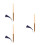 3Pcs Bamboo Coffee Letter Opening Paper Cutters Plastic Handled Tools 6