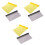 6Pcs Assorted Car Headlight Film PVC Self Adhesive Protective Tint 5