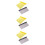 6Pcs Assorted Car Headlight Film PVC Self Adhesive Protective Tint 10