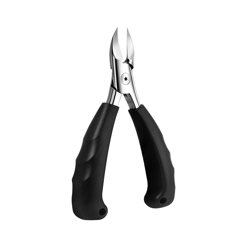 Inf Black Toenail Clippers - Heavy Duty Nail Clippers For Thick And Ingrown Toenails