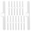 45Pcs Easy Install White Plastic Holders for Vertical Blind Slats 2