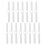 45Pcs Easy Install White Plastic Holders for Vertical Blind Slats 3