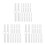 45Pcs Easy Install White Plastic Holders for Vertical Blind Slats 8