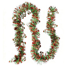 Guirlande de Noël bonhomme de neige 2 m Décoration suspendue