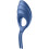 Satisfyer Swordsman Rechargeable Vibrating Cock Ring Blue 1