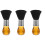 3Pcs Multi Color ABS Nylon Male Shaving Brushes for Home Use 6