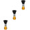 3Pcs Multi Color ABS Nylon Male Shaving Brushes for Home Use 7