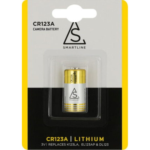 CR123A 1 pachet SMARTLINE