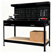 SwitZer Heavy Duty Metal Workbench Garage Workshop