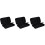3Pcs Black Microphone Carrier Bag for Wireless Mic and Accessories 4