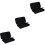 3Pcs Black Microphone Carrier Bag for Wireless Mic and Accessories 5