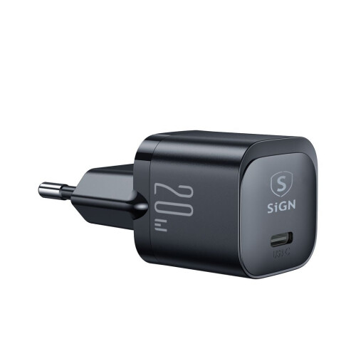 Miniładowarka PD 20W USB-C - Czarna