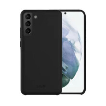 Coque en silicone liquide pour Samsung Galaxy S21 - Noir