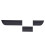 Floor Sweeper Threshold Bars for Threshold Length 68-77cm/Height 1.4-2.3cm Applied to Most Sweeping Robots C 1