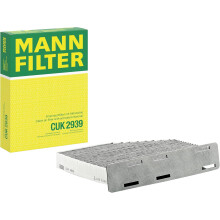 Filtre d'habitacle Mann-Filter avec charbon actif CUK2939