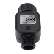 Misuratore di portata digitale per acqua da 3/4" con display LCD, massima portata 45,5L/min