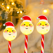 Lot de 5 guirlandes lumineuses solaires de Noël à LED C9 de 32 cm (12,6 pouces), étanches IP65, compatibles avec la décoration extérieure.