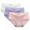 Γυναικεία εσώρουχα χωρίς ραφές, Ice Silk Soft, σετ 3 τεμαχίων, μεγάλα μεγέθη, μπικίνι, 1